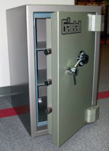 Gardall FB2714 Home Security One-Hour Fire Safe open empty