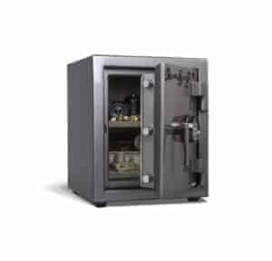 AMSEC BF1512 B-Rated Burglary & Fire Safe, Small open props