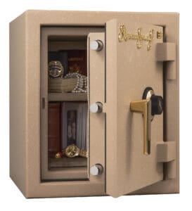AMSEC BF1512 B-Rated Burglary & Fire Safe, Small open props