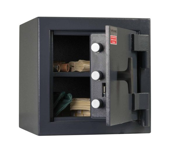 AMSEC MS1414K B-Rated Burglary Safe open props