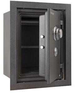 AMSEC WFS149 Wall Safe open empty