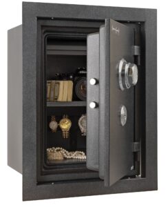 AMSEC WFS149 Wall Safe open props