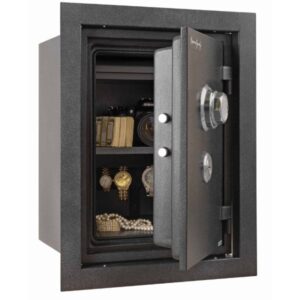 AMSEC WFS149 Wall Safe open props
