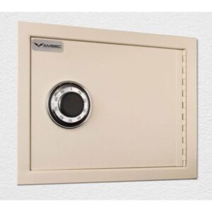 AMSEC WS1014 Wall Safe front closed door