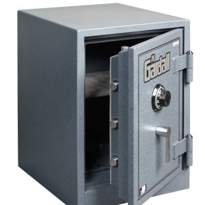 Small-sized two hour fire and burglary safe