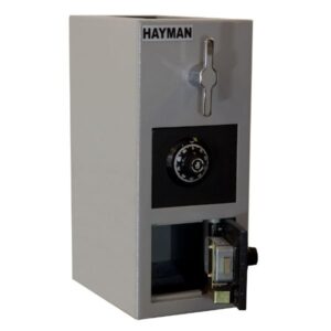 Hayman CV-H19-2 CC Cash Vault Double Door Open