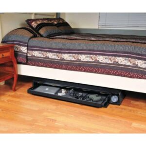 Defence Vault open accessories props under bedroom