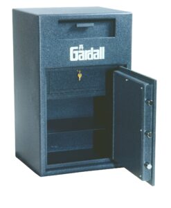 Gardall GWB3522 Wide Body/Oversized Safes – Cash Register Trays open