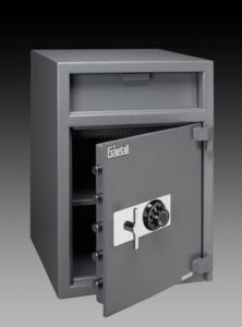 Gardall LCF3020-G-C Commercial Light-Duty Depository/Cash Handling Safe open