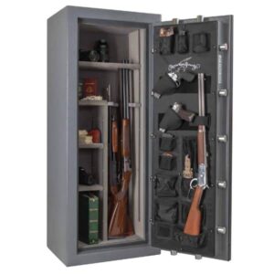 AMSEC NF5924-E5 90-Minute Fire Gun Safes full open props