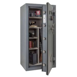 AMSEC NF6032-E5 90-Minute Fire Gun Safes open props