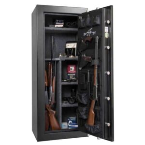 AMSEC TF5924-E 30-Minute Fire Gun Safes open props