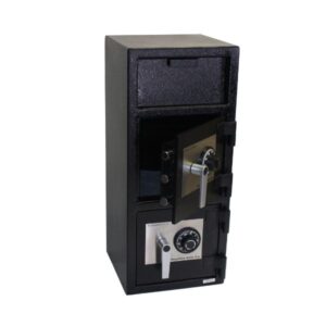 Hayman CV-F32-2-CC Front Loading Double Door Depository Safe middle open