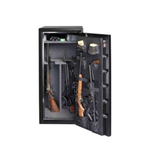 Gardall BGF-6024-B-C Firelined Gun Safe full open props