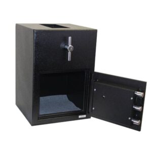 Hayman CV-H20-C Top Loading Depository Safe open empty