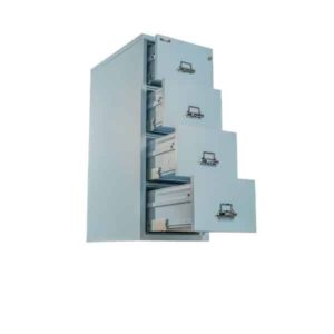 FireKing 4-2131-C Fire File Cabinet open drawers