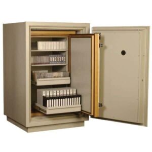 FireKing DM3420-3 FireProof Data Safes-3 hour Open Door and Props