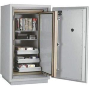 FireKing DM4420-3 Three Hour Data Media Safe Open Door and Props