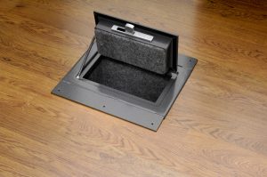 Hidden floor safes