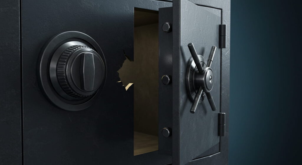 Safe with a Broken Lock