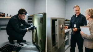 Safe cracking vs opening